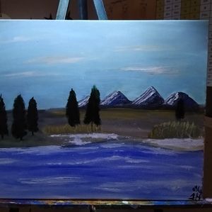 16x20 painting acrylic